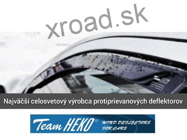 Deflektory Citroen Berlingo LOV 4/5D od 2018 (4ks - SADA) (HEKO)